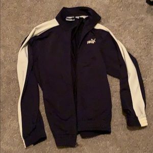 Men’s medium Puma track jacket